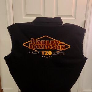 Harley-Davidson Sleevless Shirt - Black